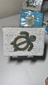 Beaded coin purse