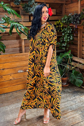 Mena Yasmin Kaftan Dress