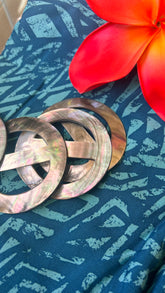 Mother of pearl shell buckle