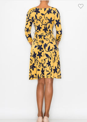 Sandy Wrap Dress