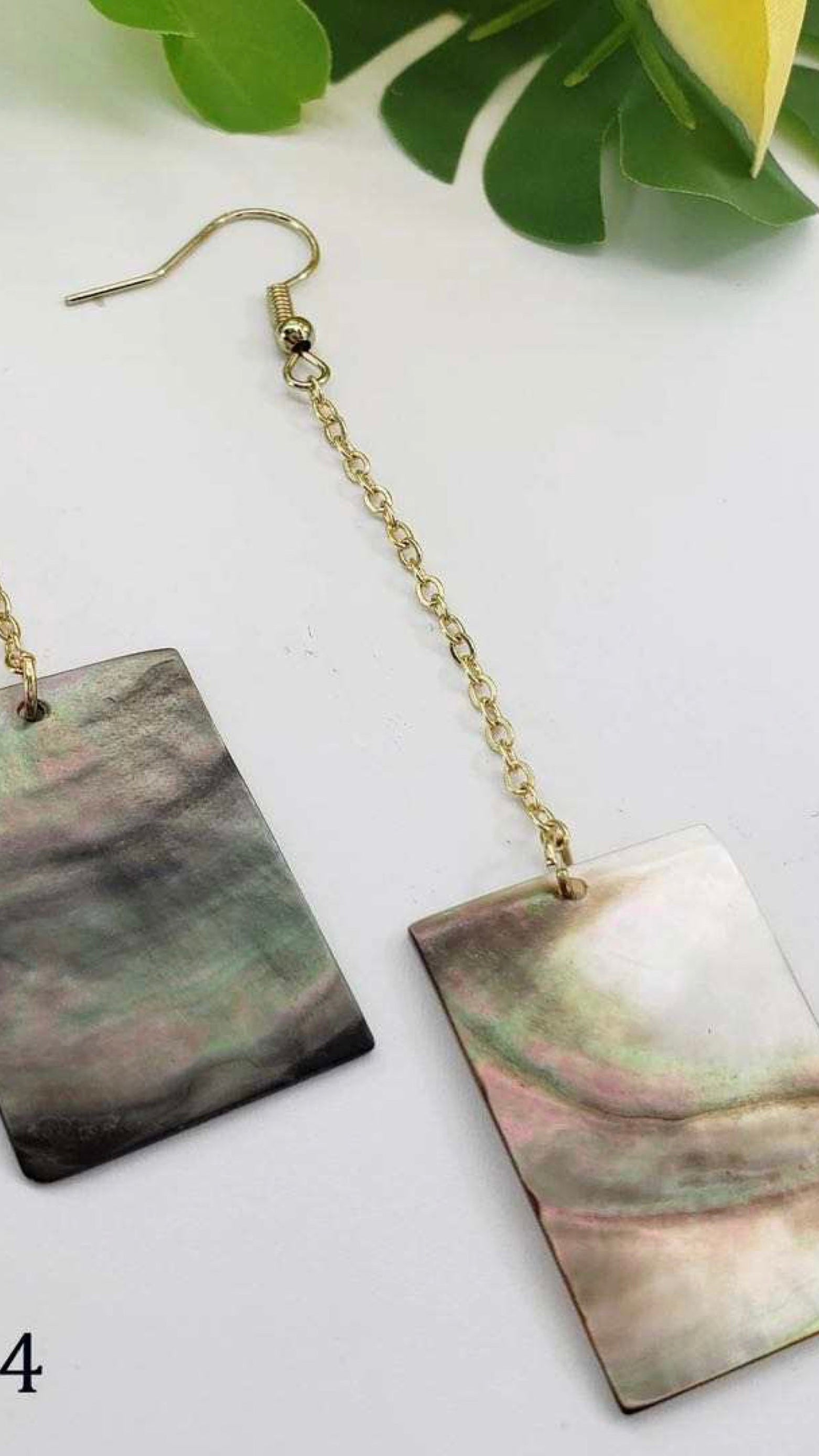 Mother of pearl earrings