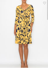 Sandy Wrap Dress