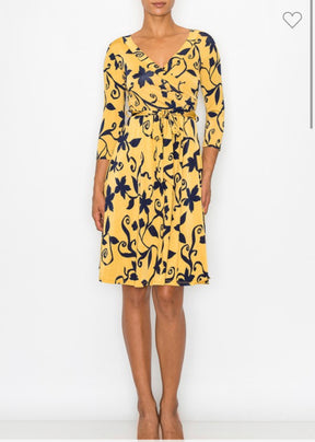 Sandy Wrap Dress