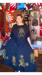 Tala 2pc beaded dress with scarf