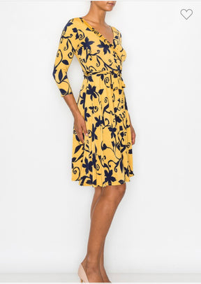 Sandy Wrap Dress