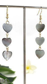 Triple mop earrings