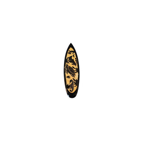Wood Hand Carving Surfboard Decor