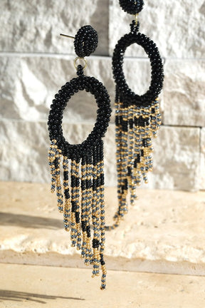Glam Beaded Earrings