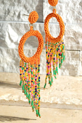 Glam Beaded Earrings