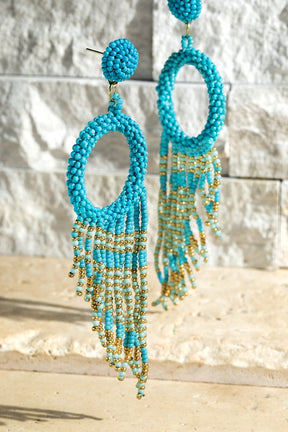 Glam Beaded Earrings