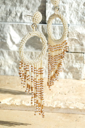 Glam Beaded Earrings