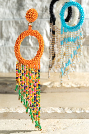 Glam Beaded Earrings