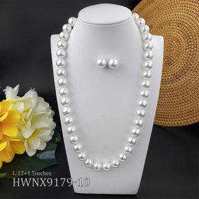 Pearl Strand Necklace Set