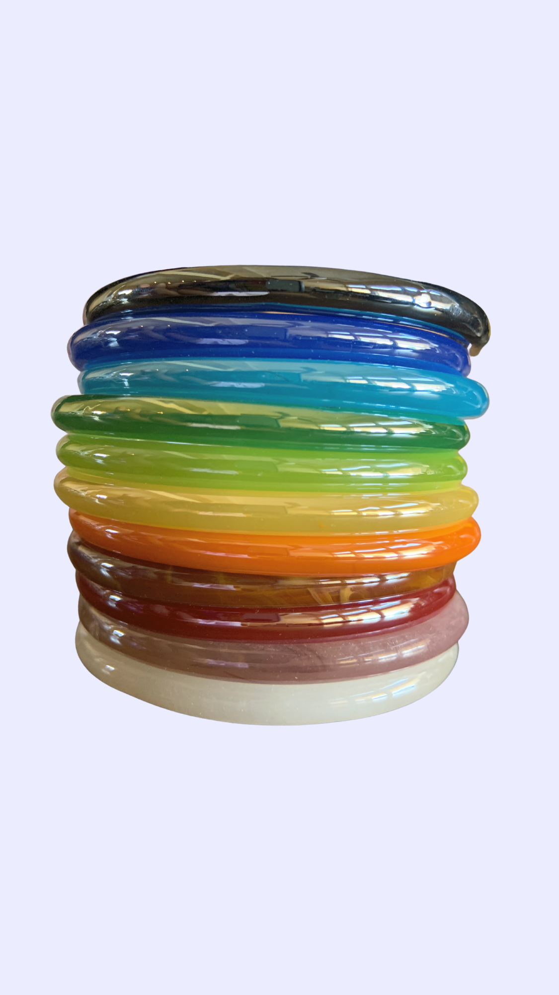 Jade Glass Bangles