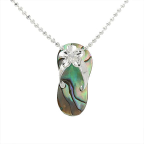 Abalone Shell Sandal Pendant