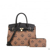 Louie lock tote 2pc set