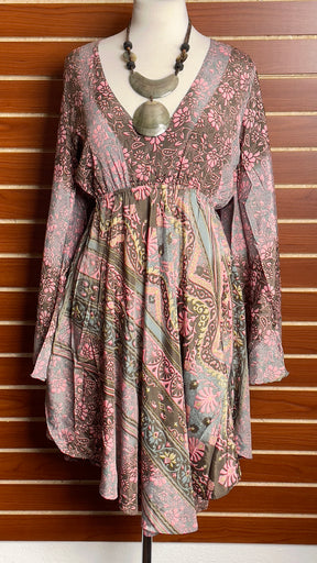 Aria Butterfly Boho Dress
