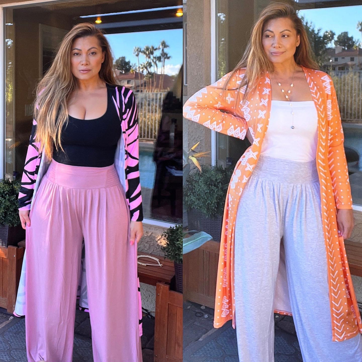 Smocked Waist Pants