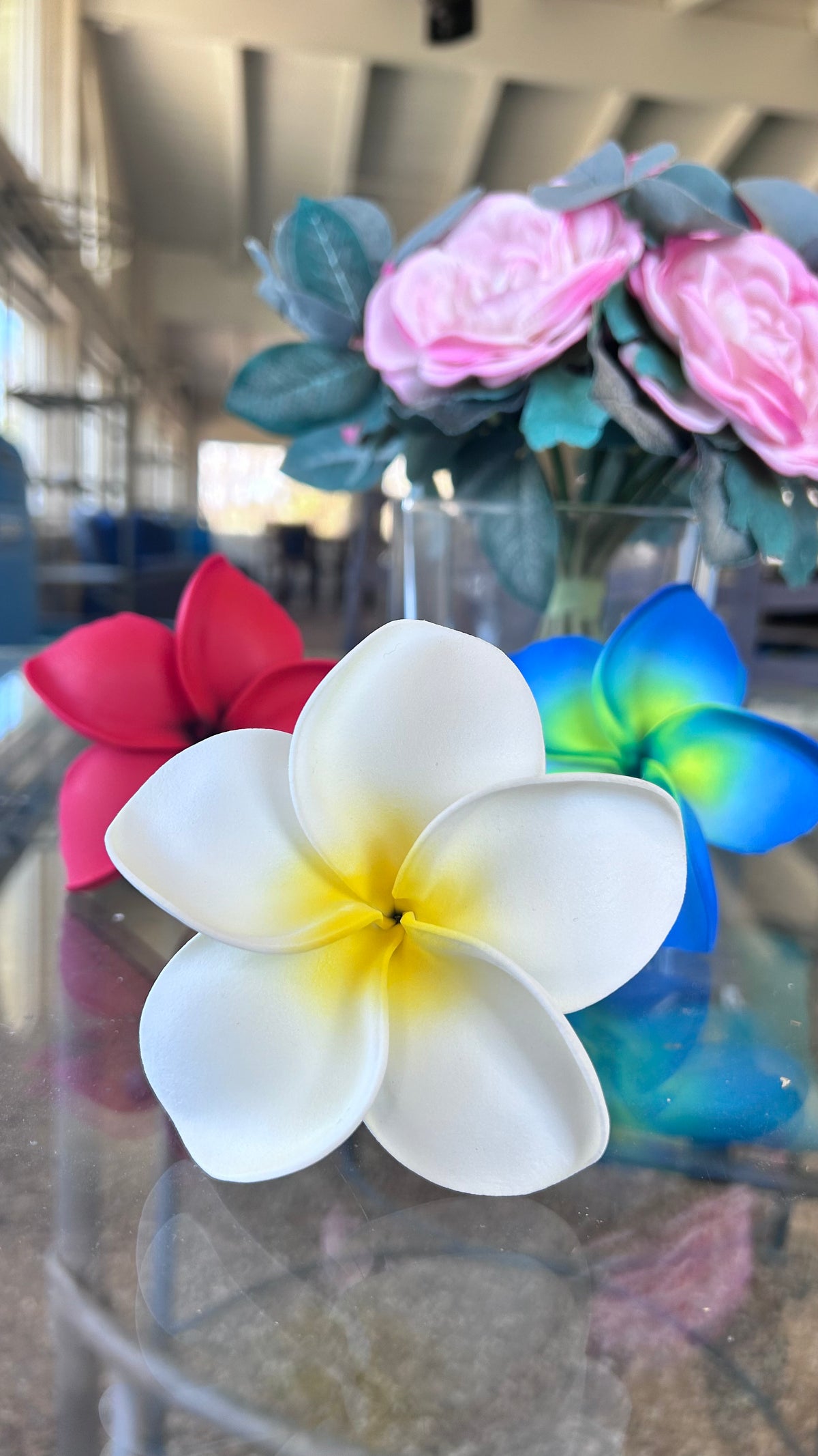 Plumeria solid with stem