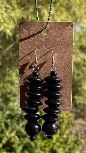 Anufe wood earrings