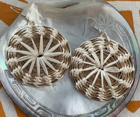 Marshallese Lauhala woven Earrings