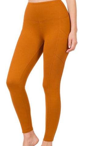 Plus Size Leggings With Pockets