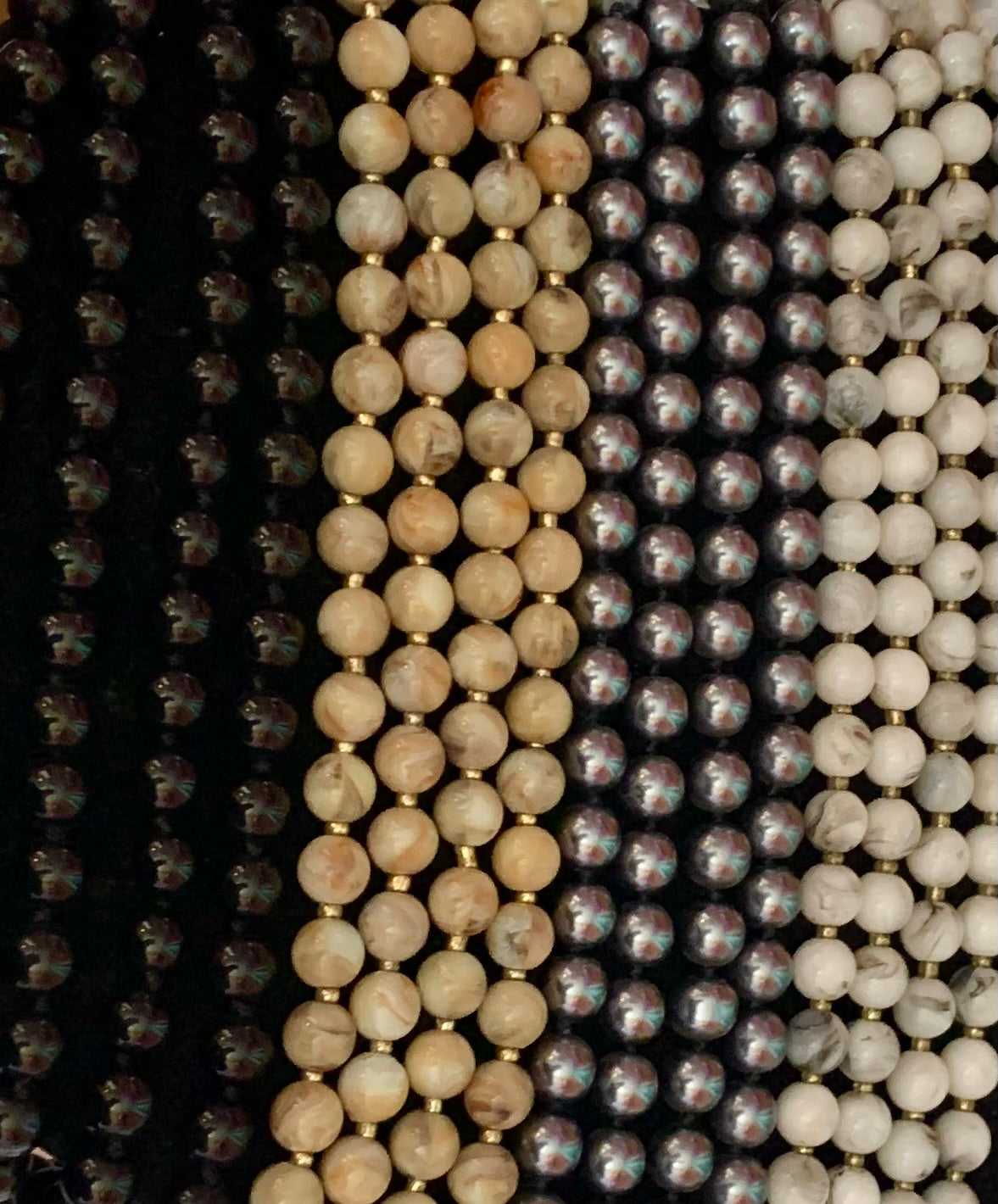 Mika Long Beaded Necklace