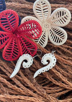 Marshallese Lauhala woven Earrings