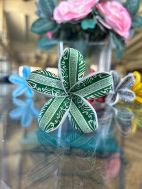 Colorful Tribal Plumeria Sei