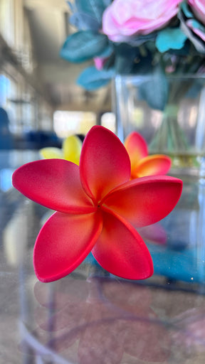 Mini plumeria with stem solid
