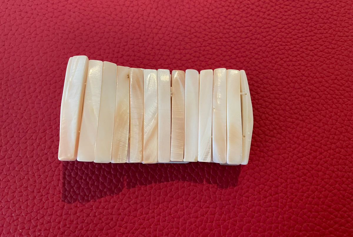 White stick MOP Bracelet