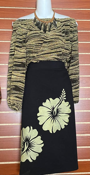 Hand painted Elei Skirt