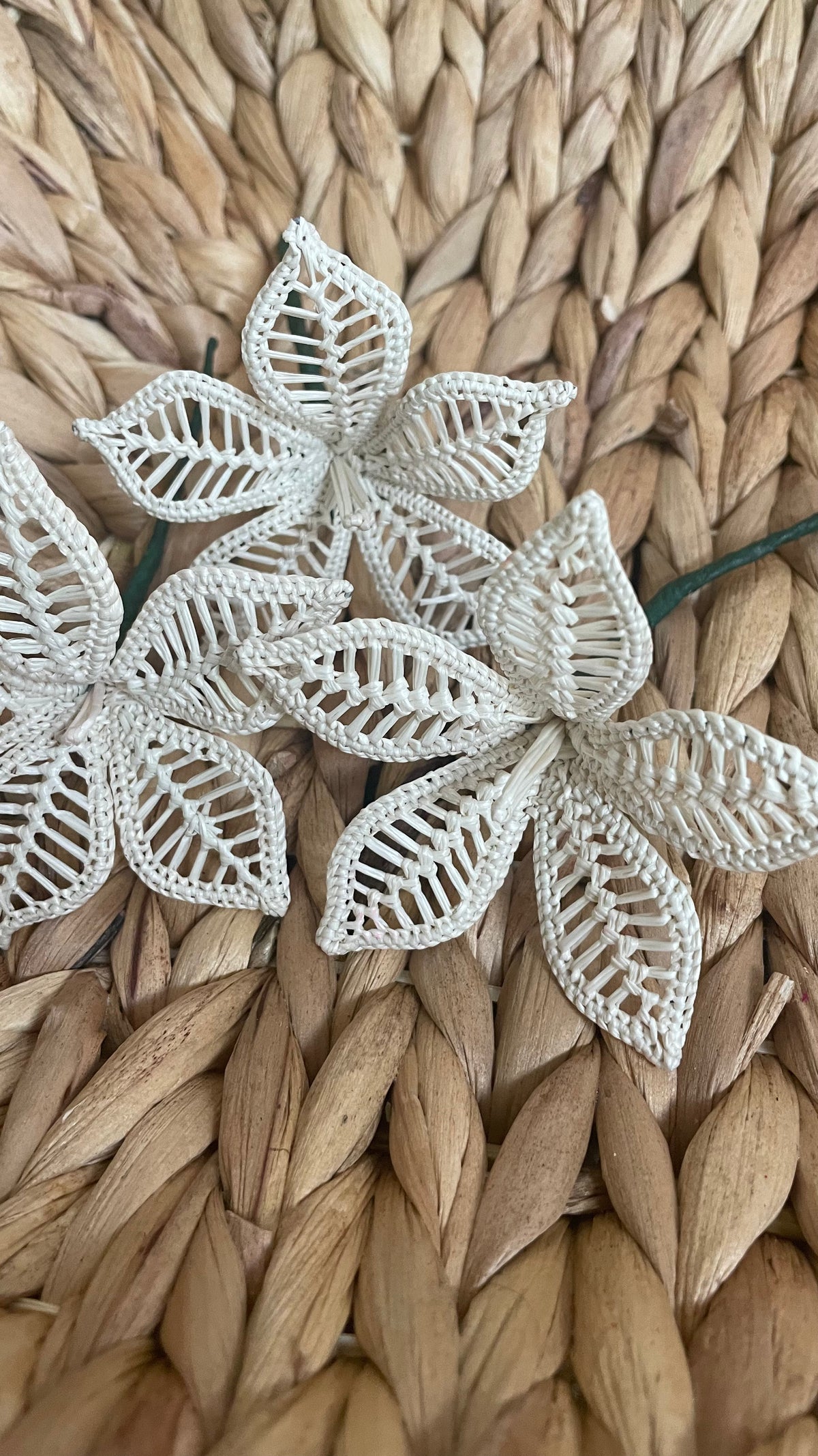 Marshallese Woven Flower Sei