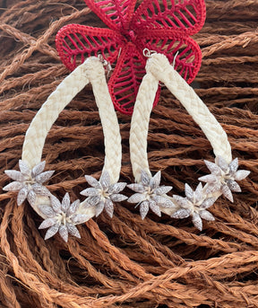 Marshallese Lauhala woven Earrings