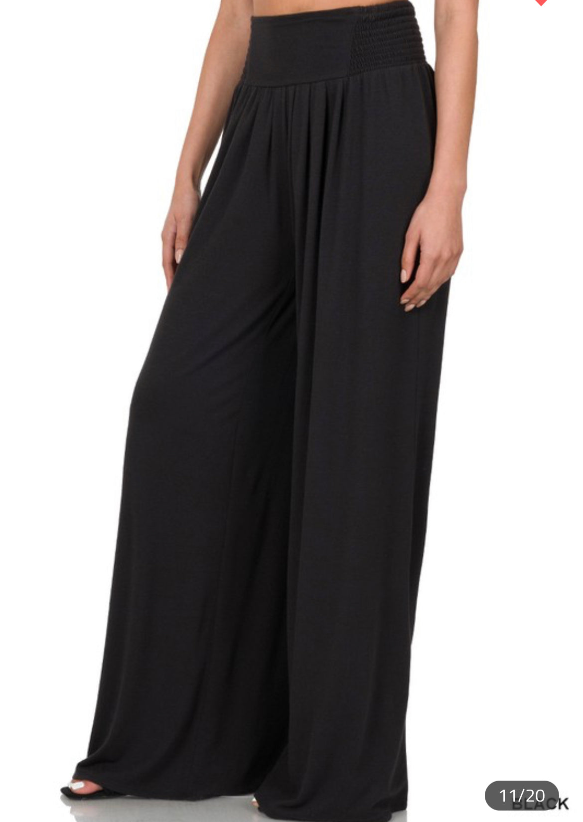 Smocked Waist Pants
