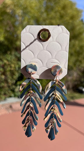 Katia acrylic earrings