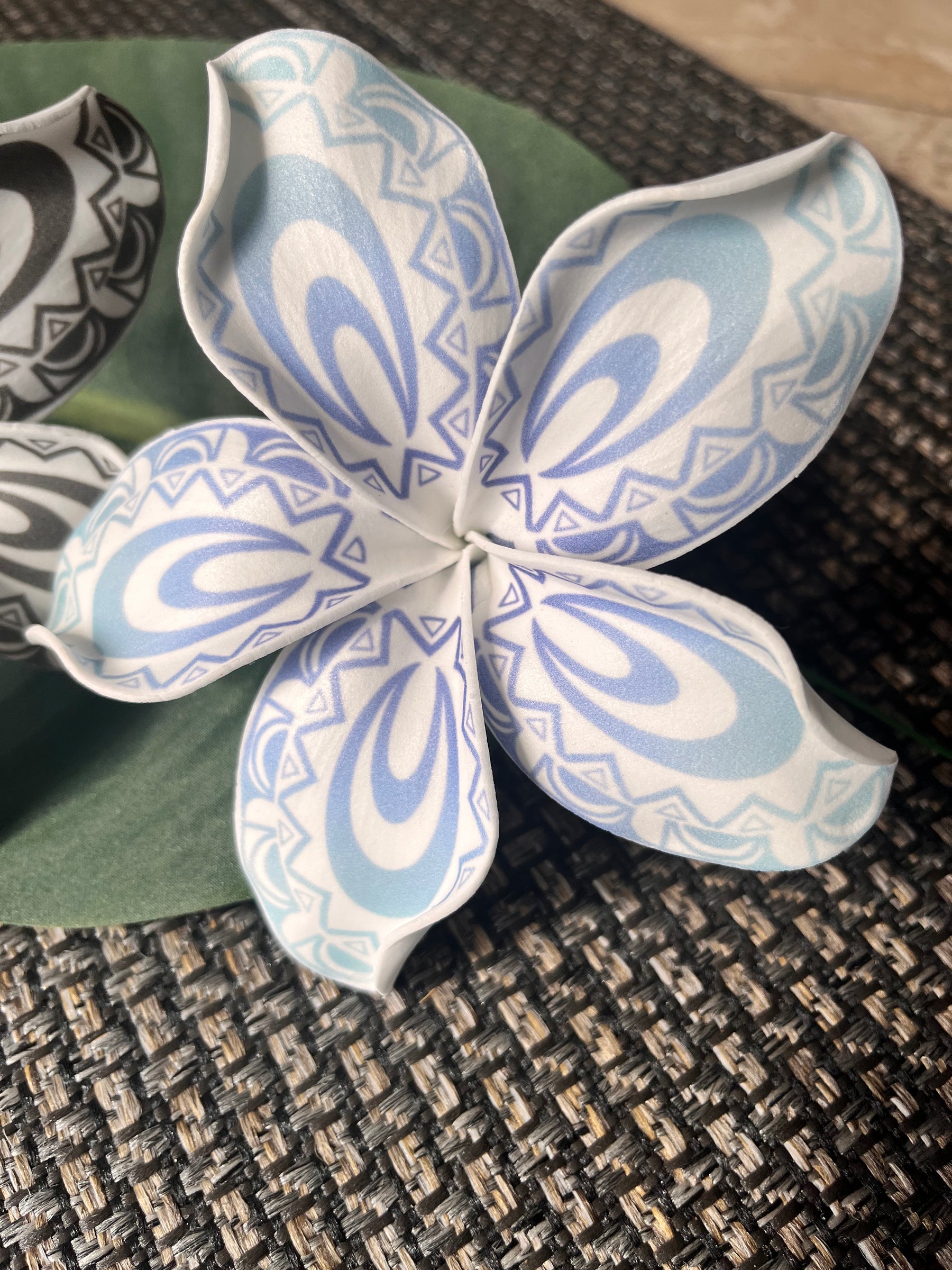X-large tribal plumeria sei