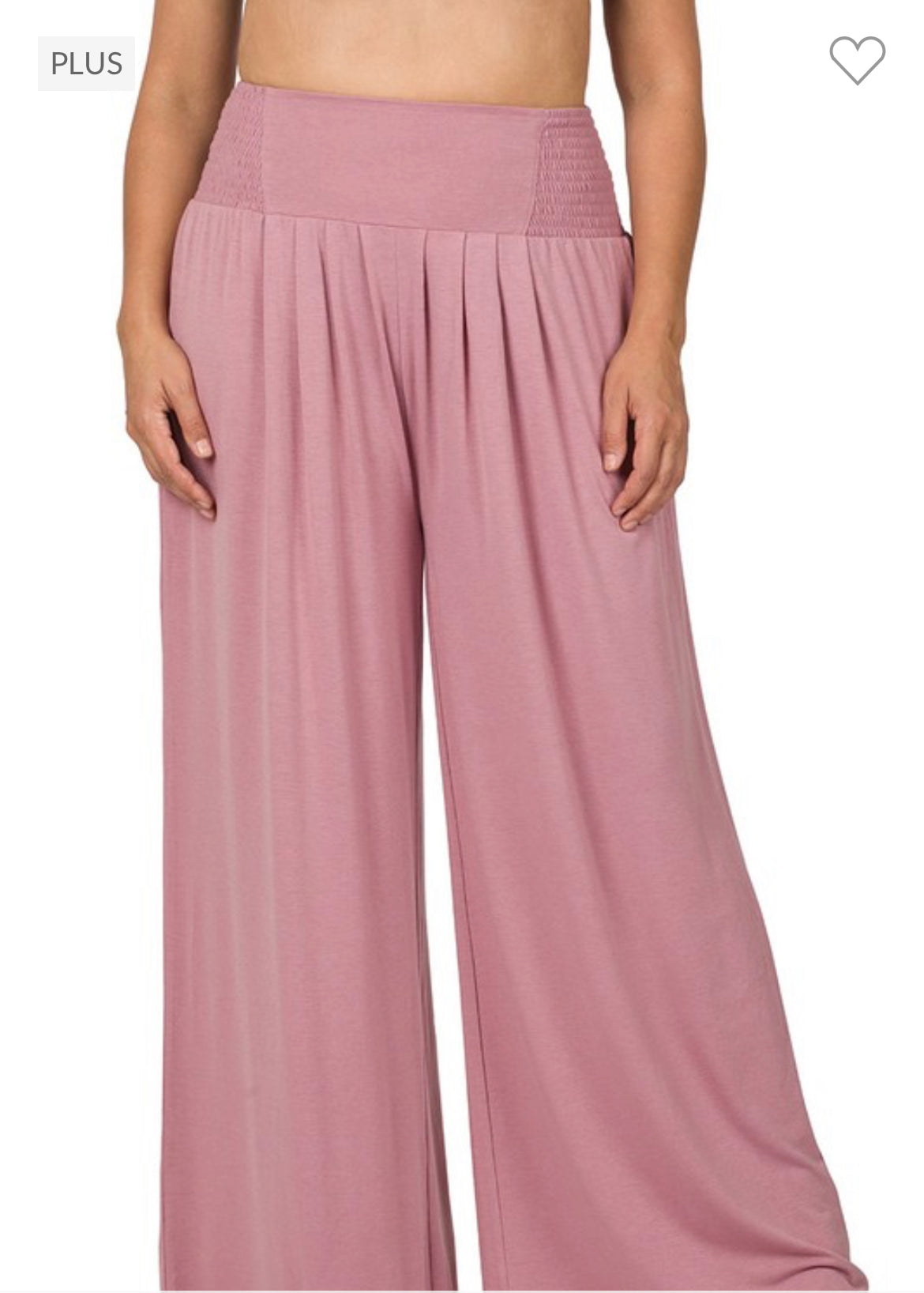 Smocked Waist Pants