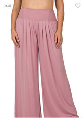 Smocked Waist Pants