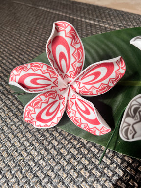 X-large tribal plumeria sei
