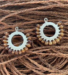 Marshallese Lauhala woven Earrings