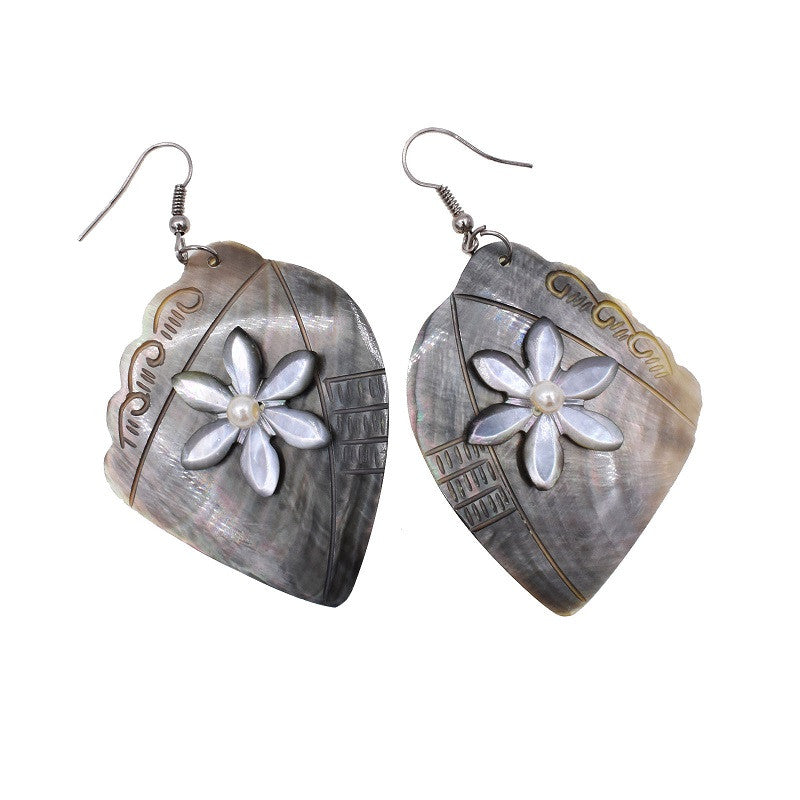 Teuila MOP Flower Earring