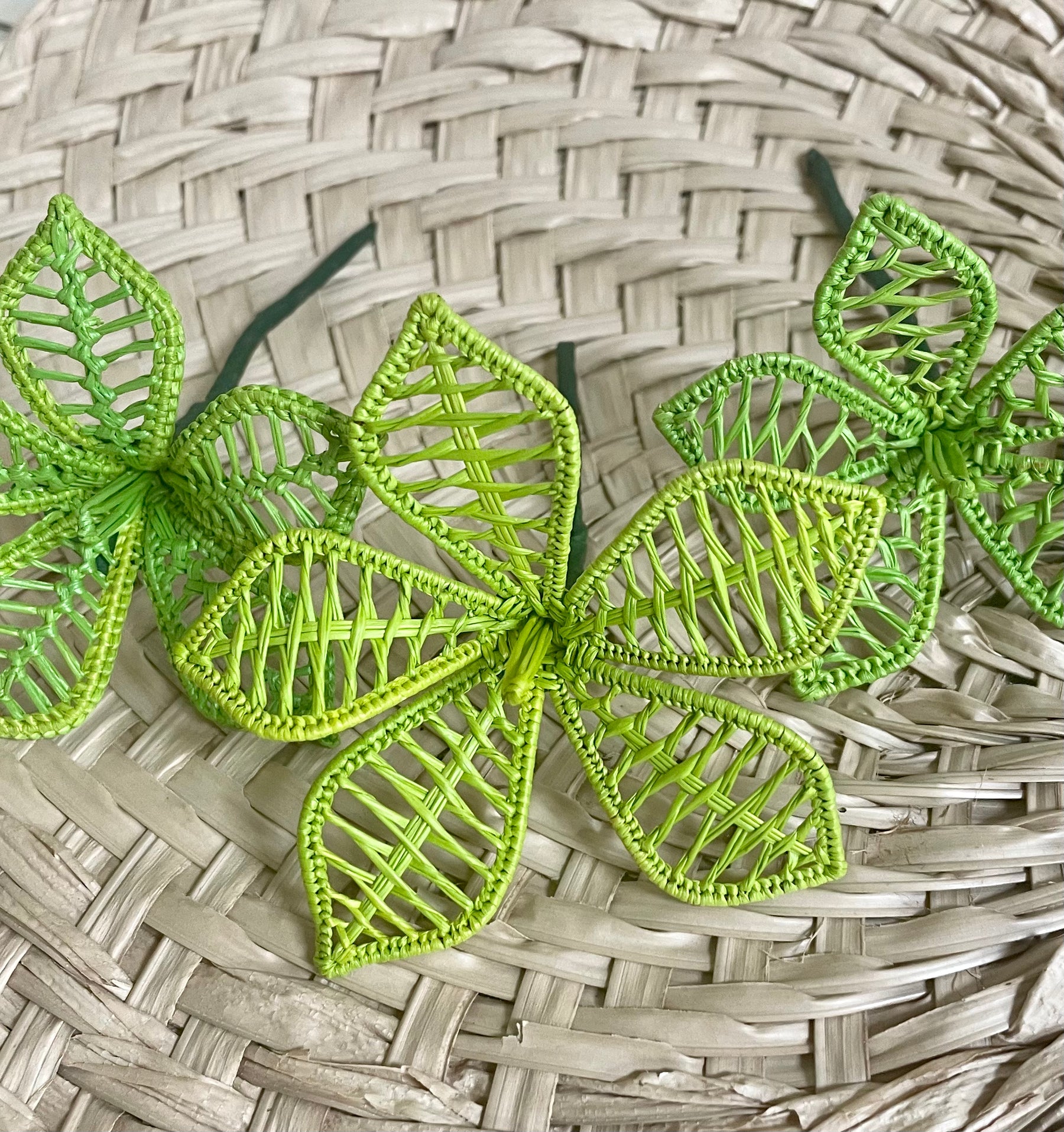 Marshallese Woven Flower Sei