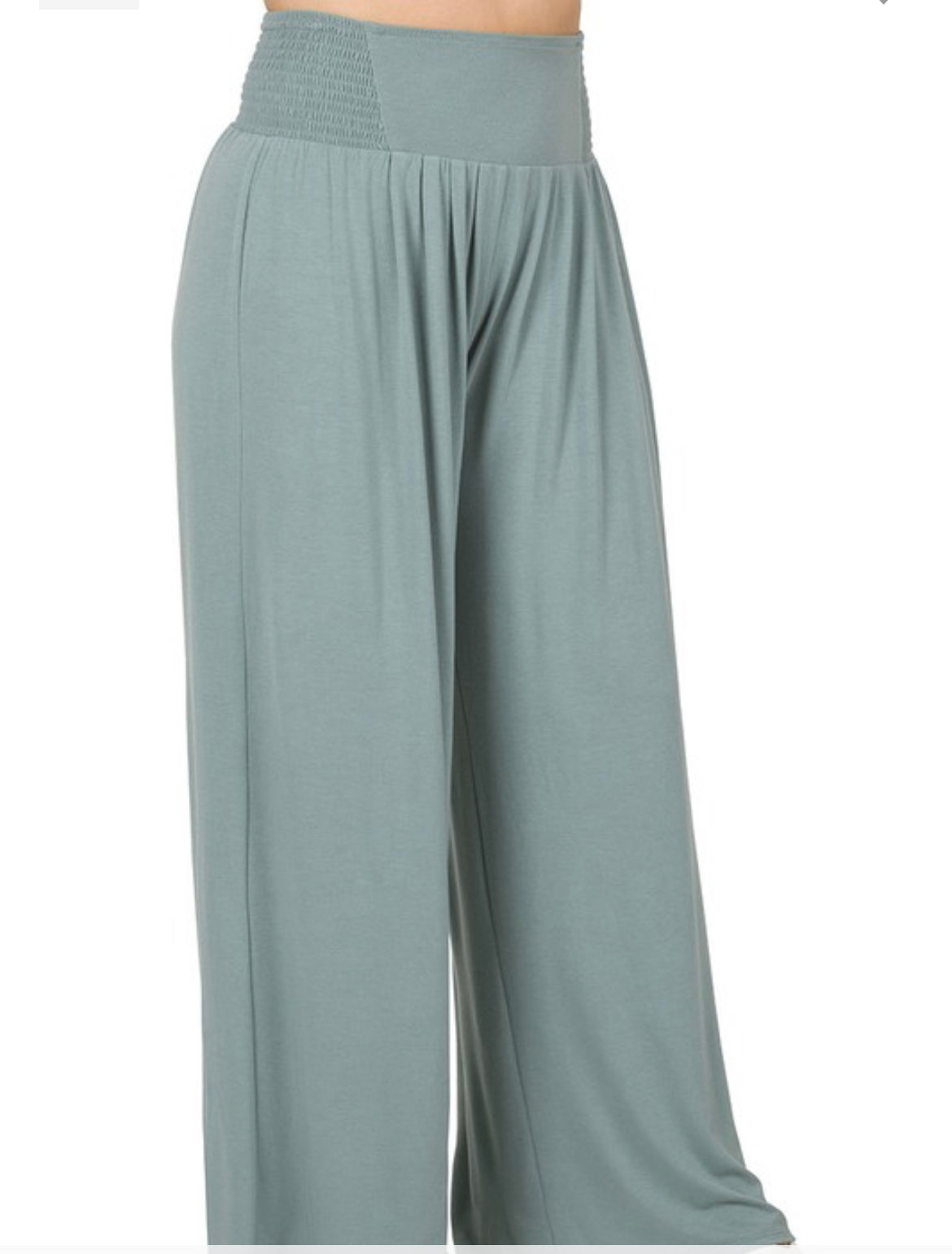 Smocked Waist Pants