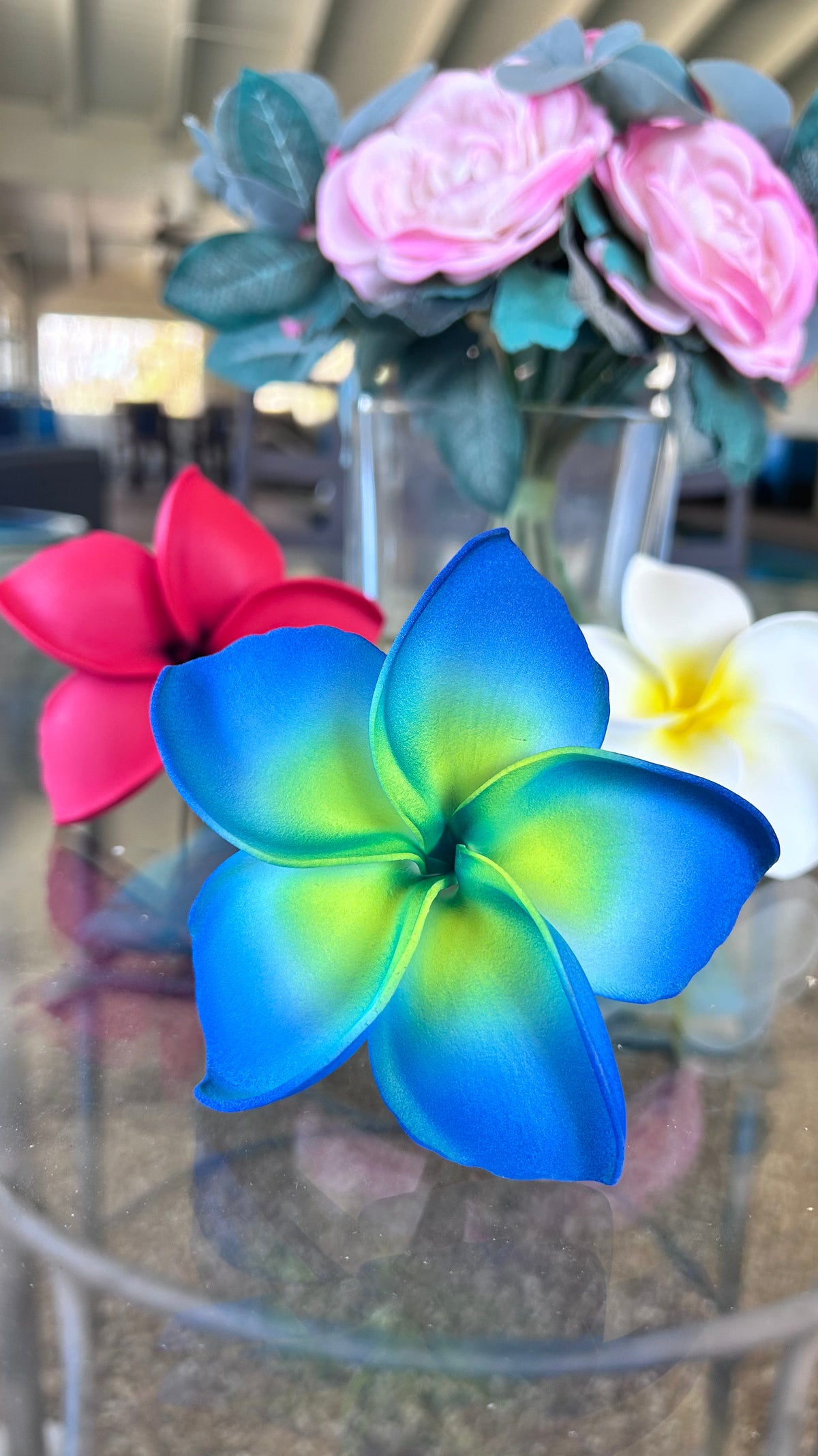 Plumeria solid with stem