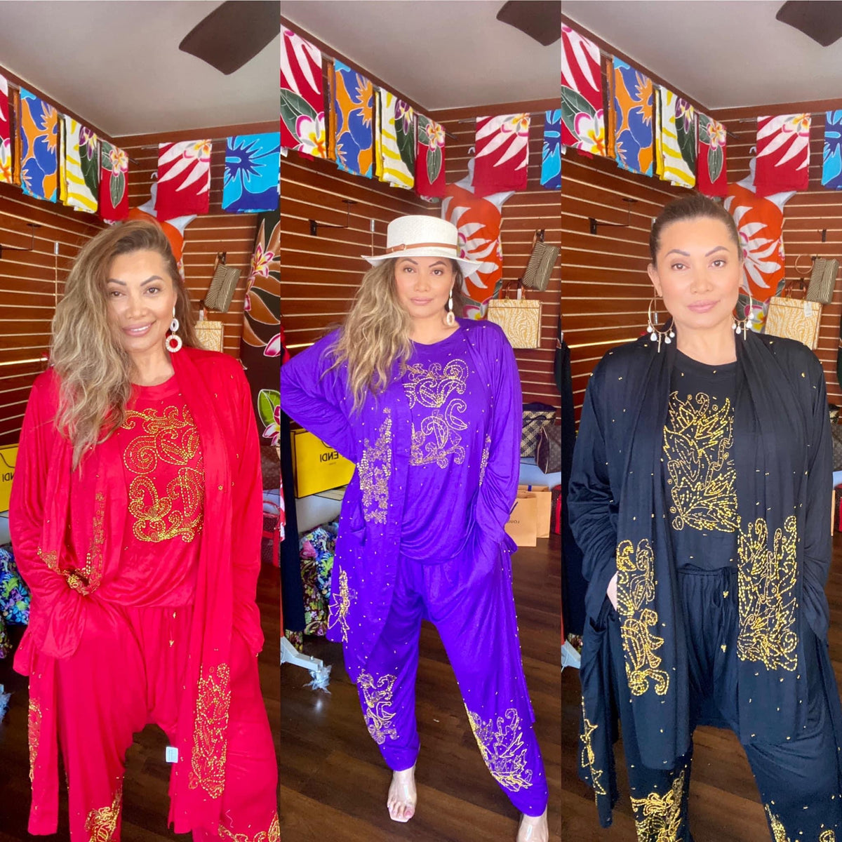 Lemoe 4pc Resort Wear