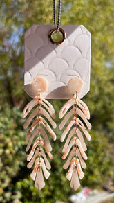 Katia acrylic earrings