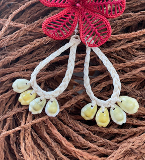 Marshallese Lauhala woven Earrings