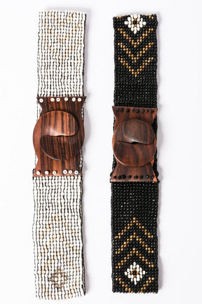 Layla Colorful Beaded Belt