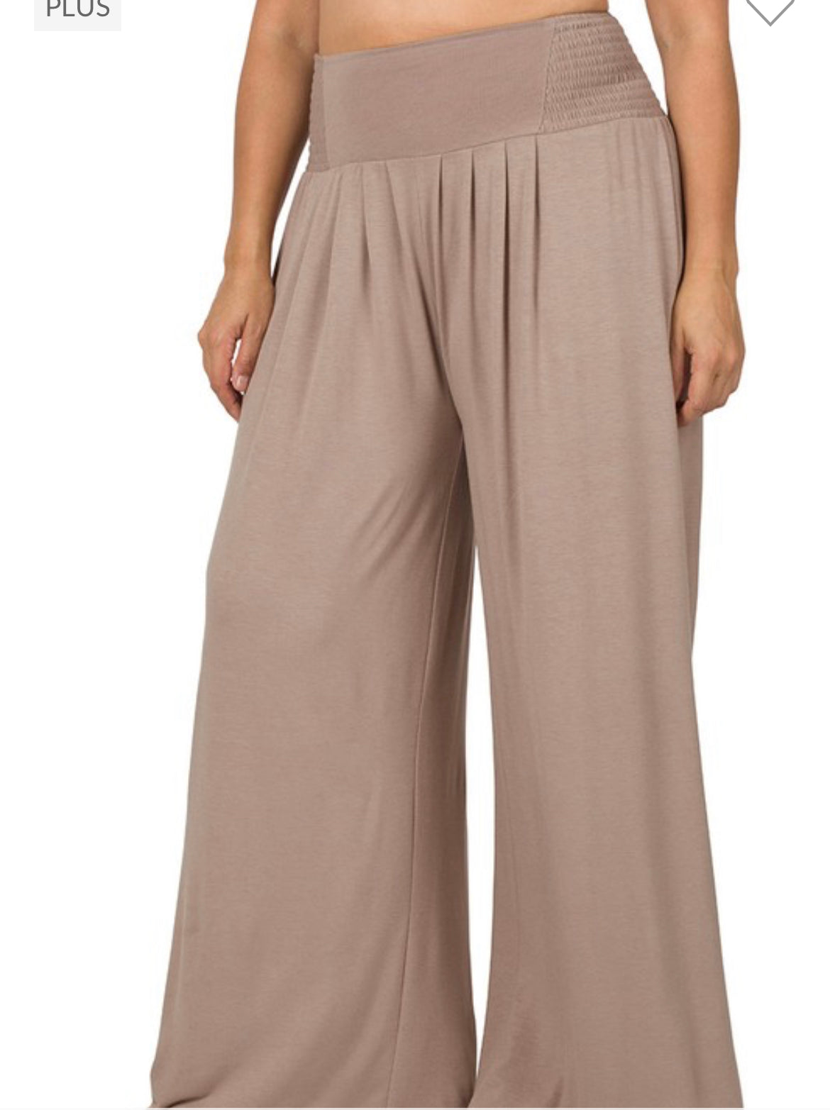 Smocked Waist Pants